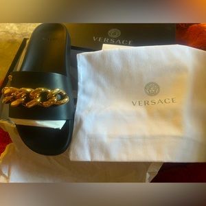 Brand New Versace men sandals size 9